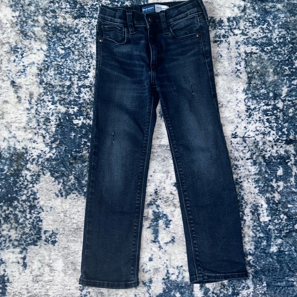 1 Old navy jeans & 1 cat & jack jogger pants